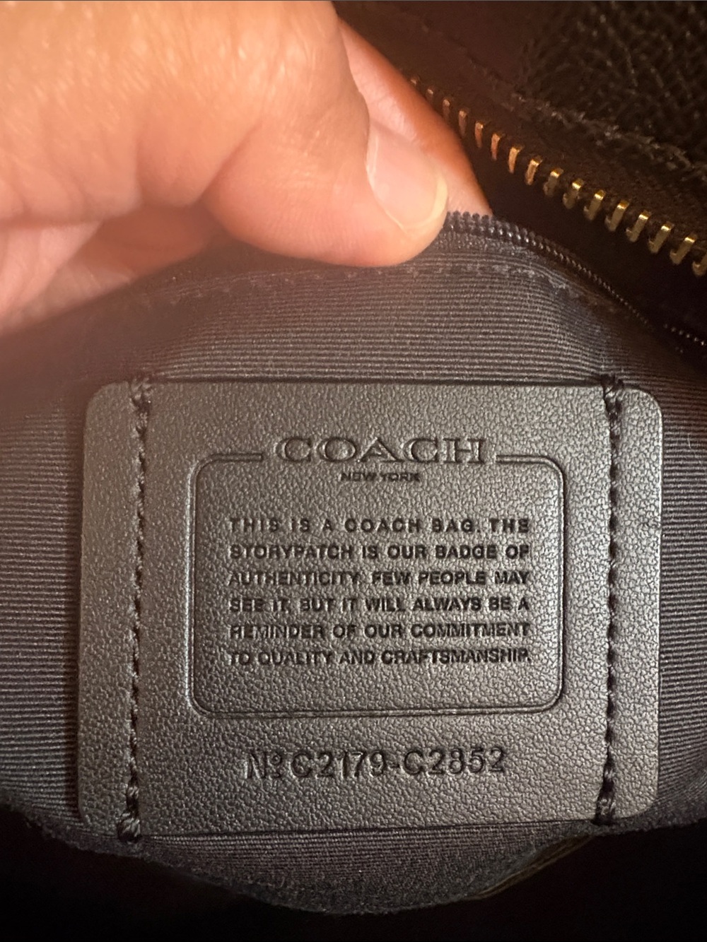 Coach Kailey Carryall Black in Crossgrain Leather - Picture 3 of 14